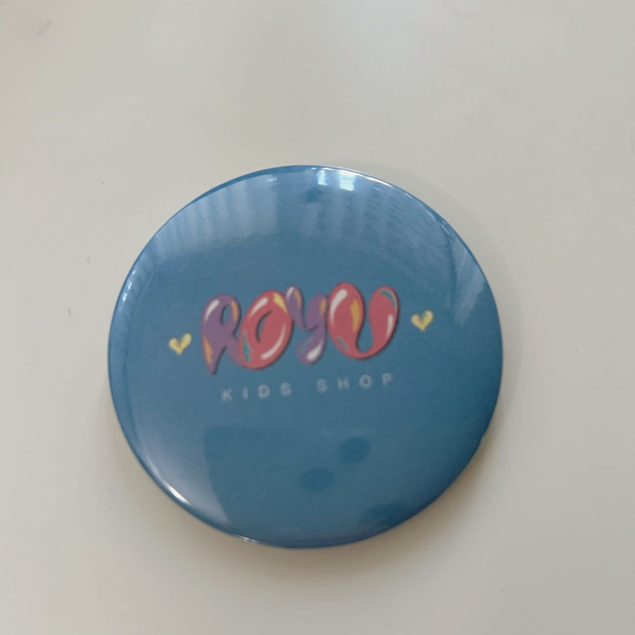 6-Set Custom Pin Button, Badge, Round 2¼ inch (58mm)